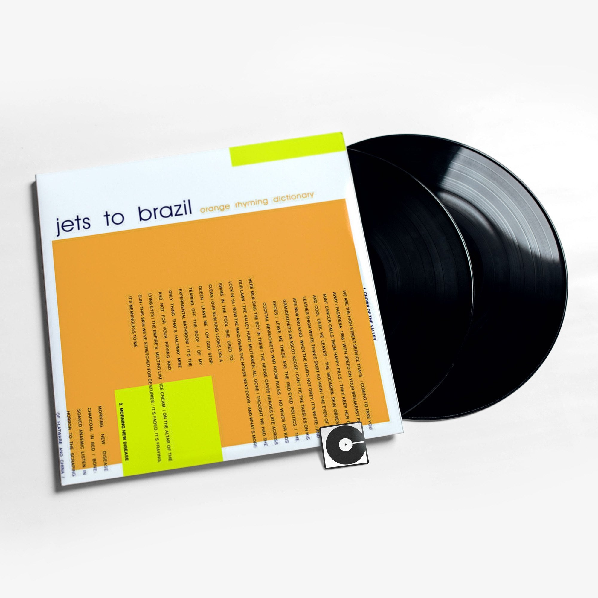 Jets To Brazil - Orange Rhyming Dictionary – Resident Vinyl