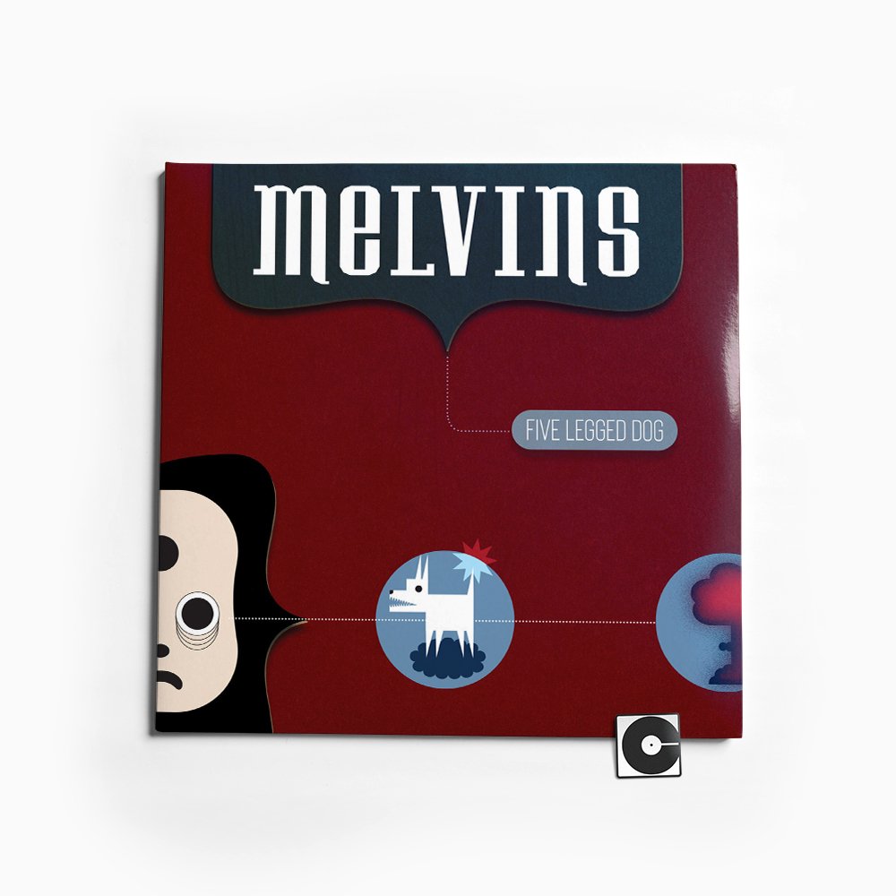 Melvins – Five Legged Dog, 4x Vinyl LP Melvins – Five Legged Dog, 4x Vinyl LP