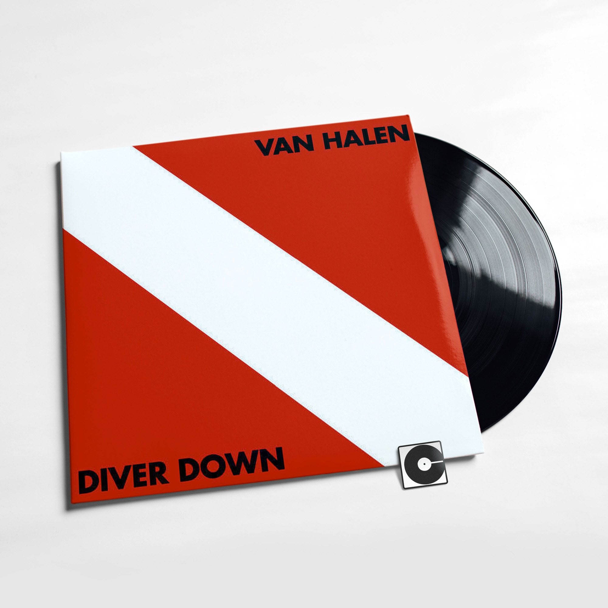 ORIGANAL newest VAN HALEN DIVER DOWN VINYL ALBUM