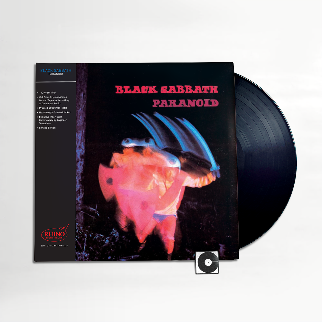 Black Sabbath - "Paranoid" Rhino High Fidelity