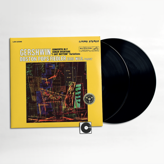 Earl Wild, Arthur Fiedler, The Boston Pops - "Gershwin: Concerto In F / Cuban Overture / 'I Got Rhythm' Variations" Analogue Productions