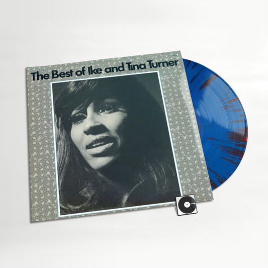 Ike & Tina Turner - "The Best Of Ike And Tina Turner" Blue & Red Splatter Vinyl