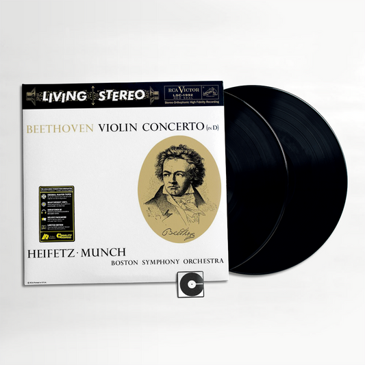 Jascha Heifetz, Charles Munch & Boston Symphony Orchestra - "Beethoven: Violin Concerto (In D)" Analogue Productions