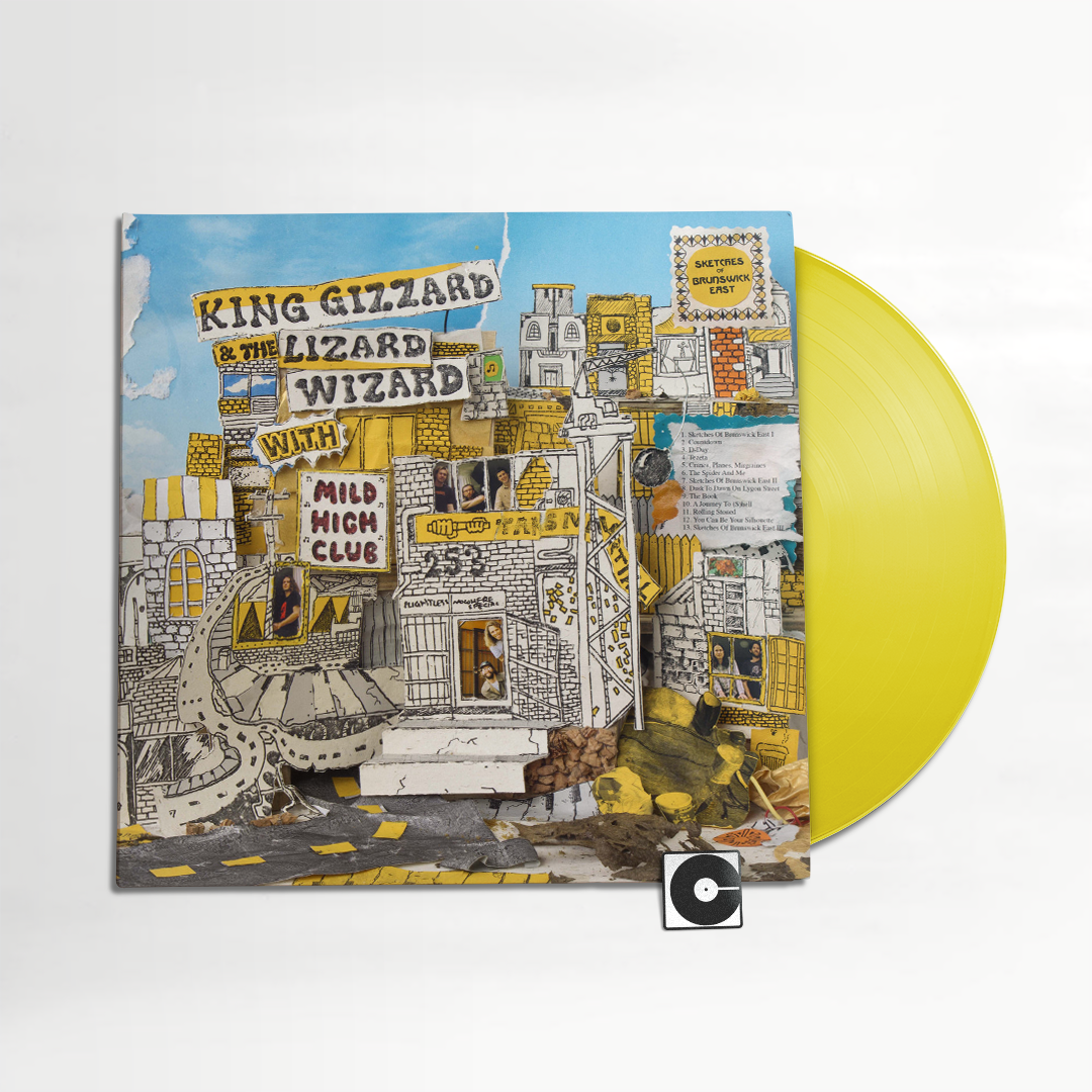 PRE-ORDER: King Gizzard And The Lizard Wizard With Mild High Club - "Sketches Of Brunswick East" 2026 Pressing
