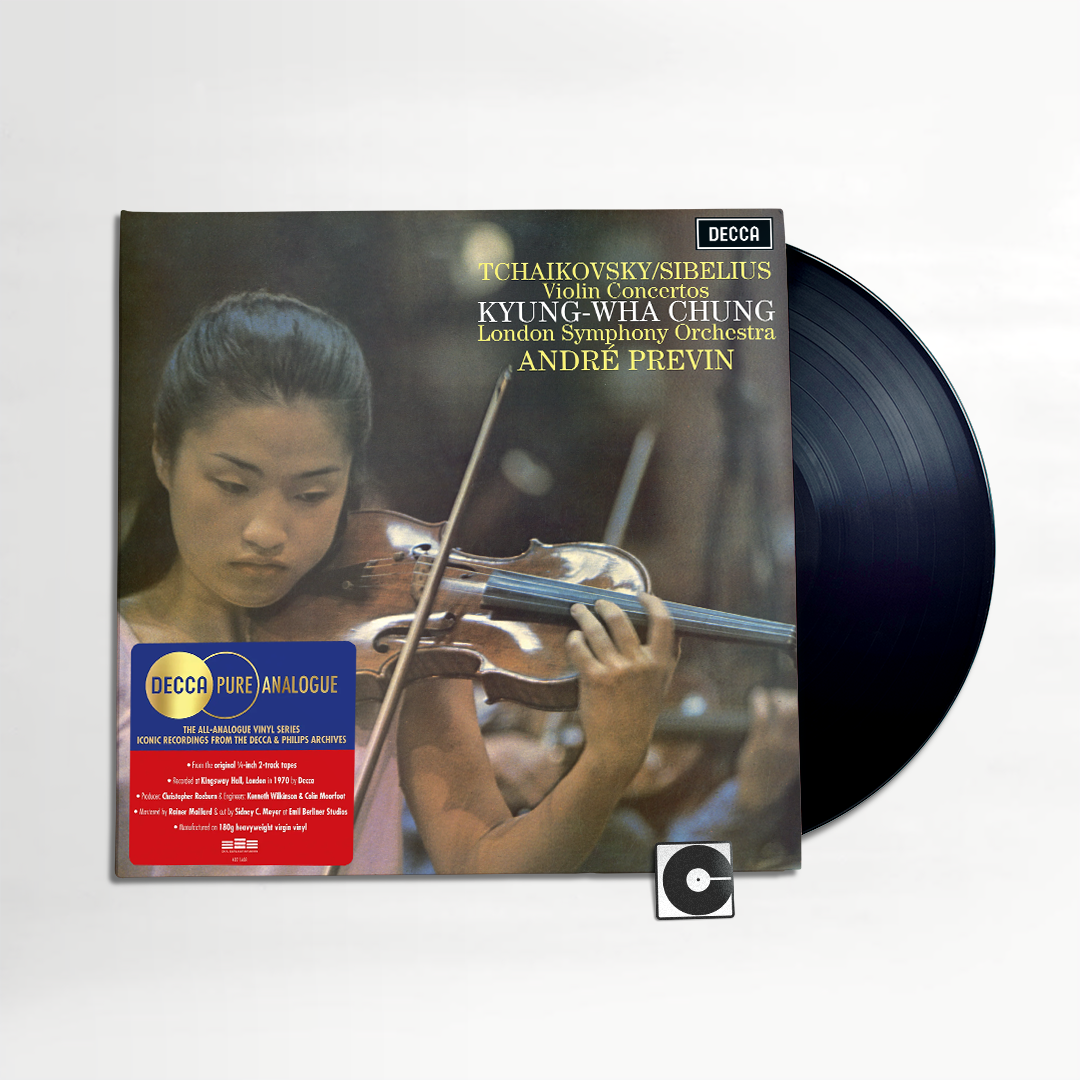 Kyung-Wha Chung, London Symphony Orchestra, André Previn - "Tchaikovsky & Sibelius Violin Concertos" Decca Pure Analogue
