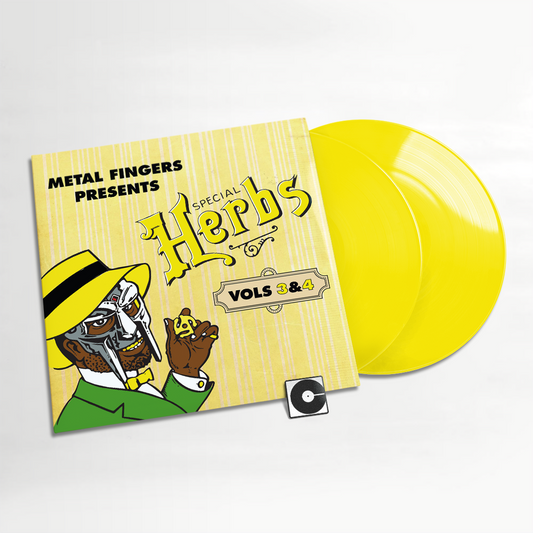 PRE-ORDER: MF DOOM - "Metal Fingers Presents: Special Herbs Vol. 3 & 4"