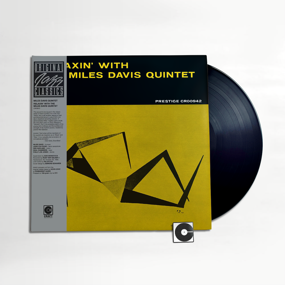 PRE-ORDER: The Miles Davis Quintet - "Relaxin' With The Miles Davis Quintet" Original Jazz Classics