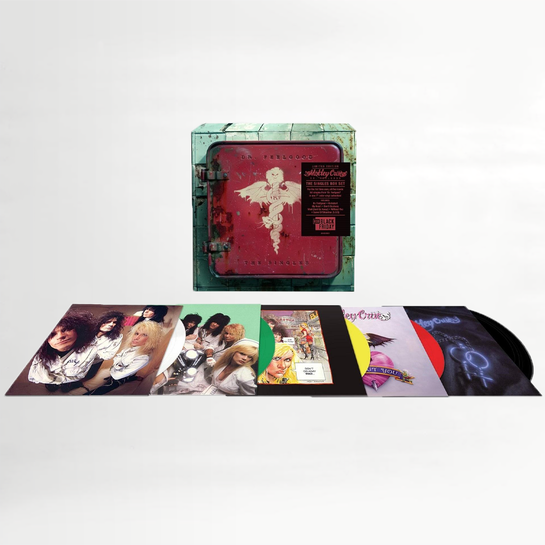 Motley Crue - "Dr. Feelgood (The Singles)" RSD Black Friday 2024 Box Set