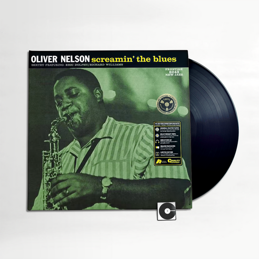 Oliver Nelson - "Screamin' The Blues W/ Eric Dolphy & Richard Williams" Analogue Productions