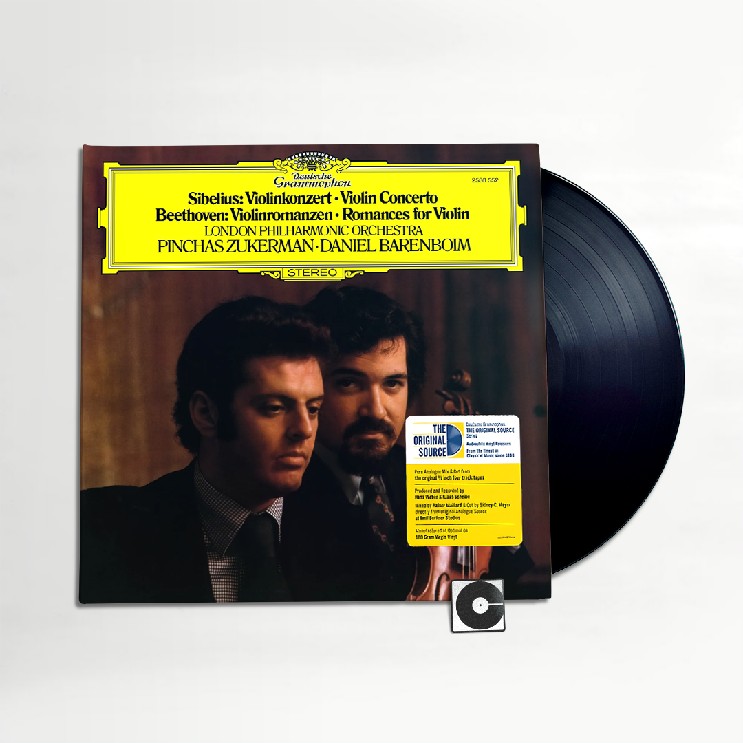 Pinchas Zukerman, Daniel Barenboim, London Philharmonic Orchestra - "Sibelius: Violinkonzert in D Minor, Op. 47 / Beethoven: Violinromanzen Nr. 1 & 2" Original Source