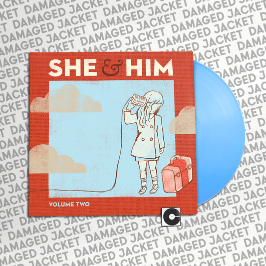She & Him - "Volume Two" Sky Blue Vinyl DMG