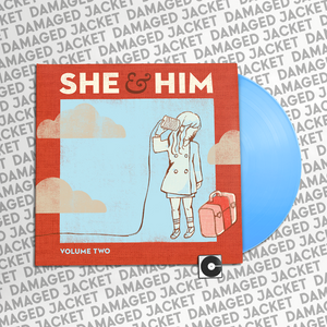 She & Him - "Volume Two" Sky Blue Vinyl DMG