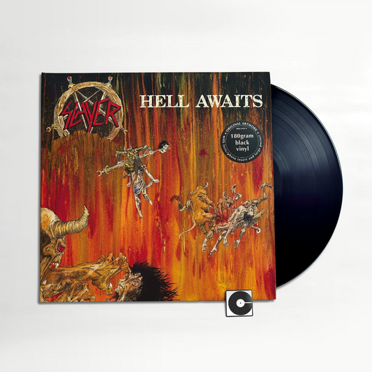 Slayer - "Hell Awaits" Heavy Weight Black Vinyl