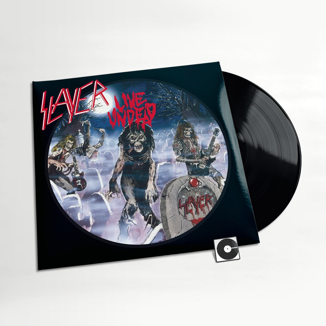 Slayer - "Live Undead" Heavy Weight Black Vinyl