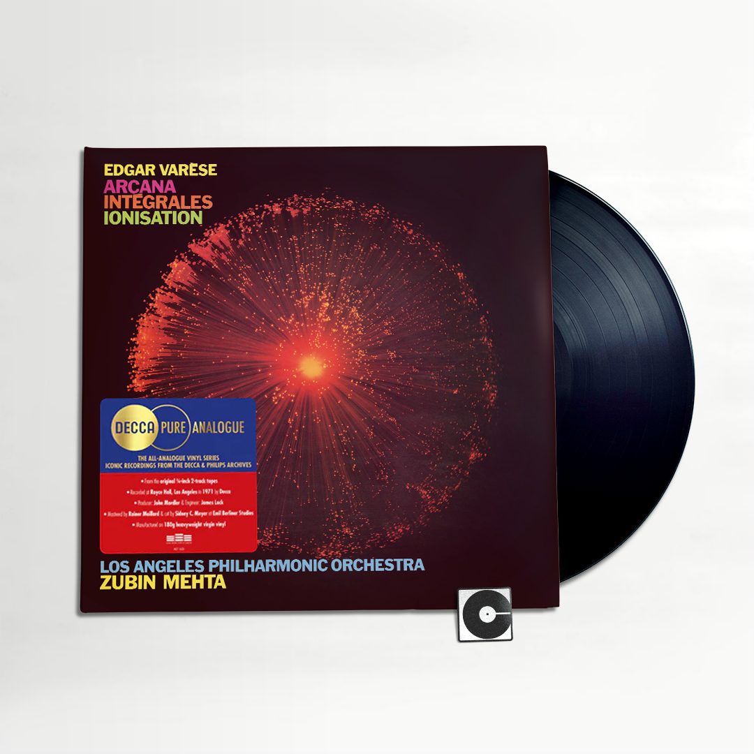 Zubin Mehta, Los Angeles Philharmonic Orchestra - "Varèse: Arcana / Intégrales / Ionisation" Decca Pure Analogue