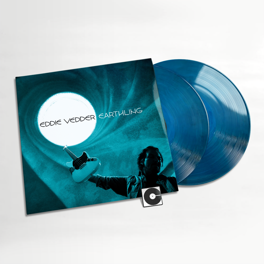 Eddie Vedder - "Earthling" Indie Exclusive - Translucent Black & Blue Marble Vinyl LP