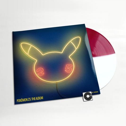 Various Artists - "Pokemon 25: The Album" Red & White Split Vinyl