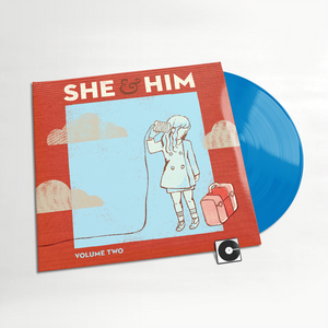 She & Him - "Volume Two" Sky Blue Vinyl