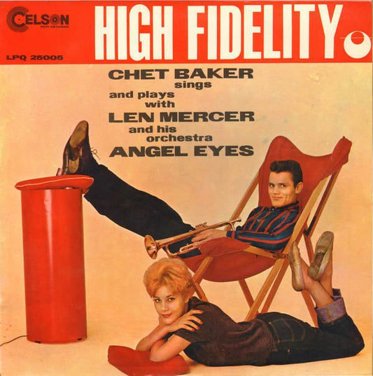 Chet Baker - "Sings And Plays With Len Mercer And His Orchestra Angle Eyes"