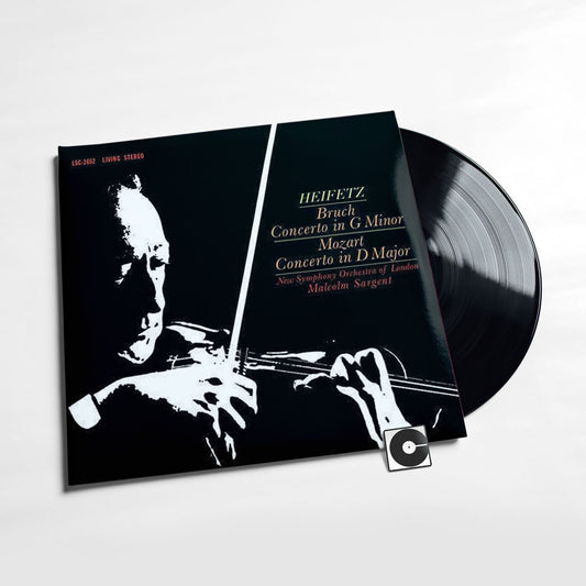 Bruch - "Concerto in G Minor - Mozart - Concerto in D Majo - Heifetz - Sargent" Analogue Productions