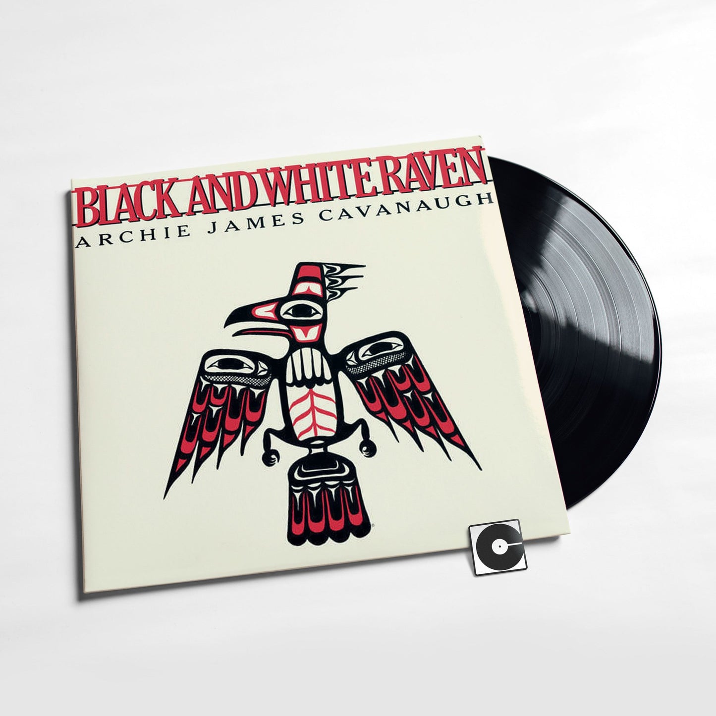 Archie James Cavanaugh - "Black and White Raven"