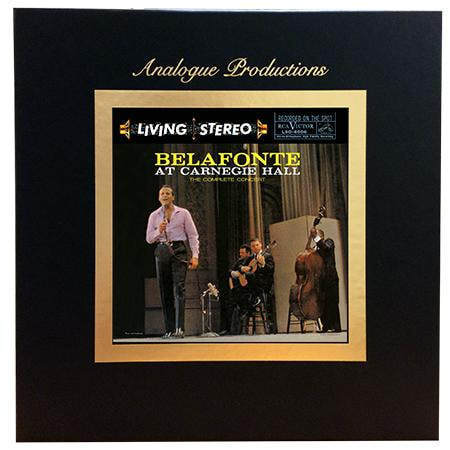 Harry Belafonte - "Belafonte At Carnegie Hall" Analogue Productions Box Set