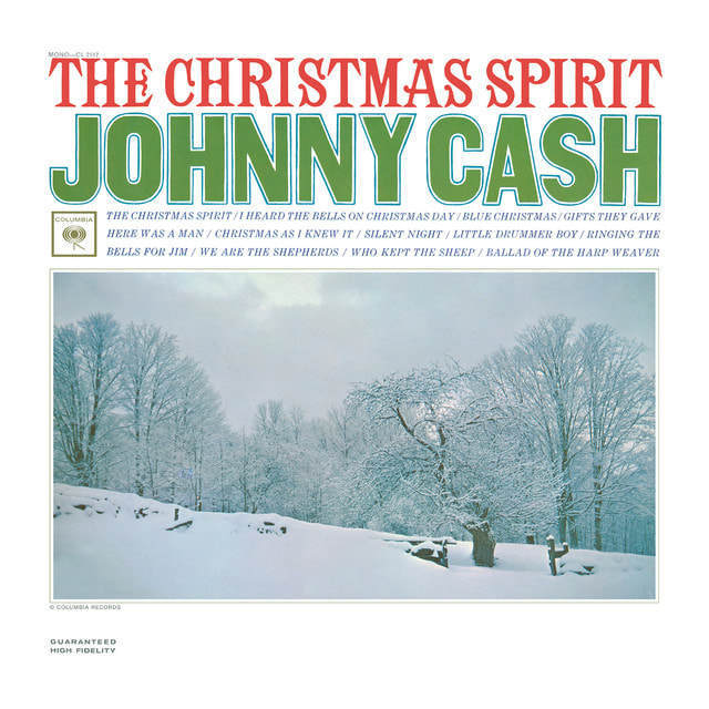 Johnny Cash - "Christmas Spirit"