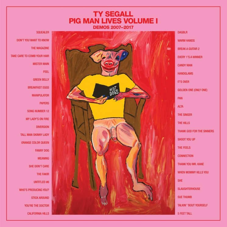 Ty Segall - "Pig Man Lives Vol 1: Demos 2007 - 2017" Box Set